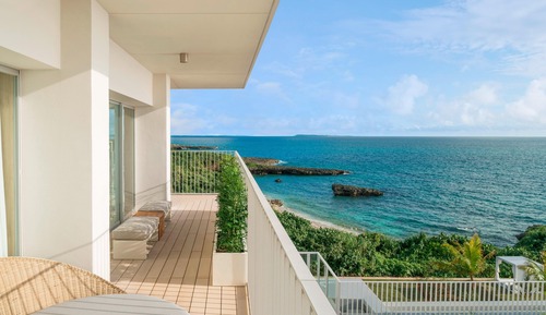 Suite junior, 2 camas dobles, no fumadores, frente al mar