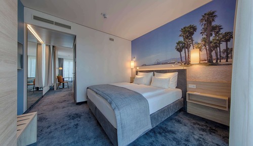 Apartamento estándar, 1 cama de matrimonio grande, cocina básica