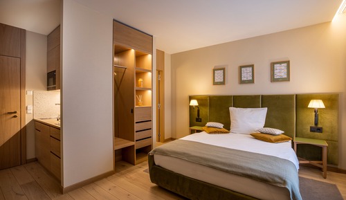 Estudio Deluxe, no fumadores, frigorífico y microondas (Apartment Anna)