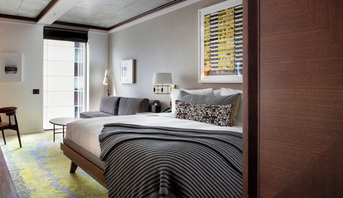 Habitación superior, 1 cama de matrimonio grande con sofá cama, no fumadores