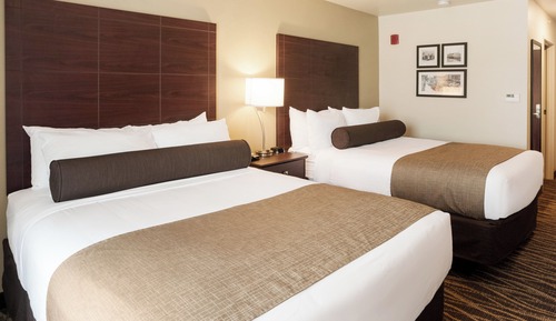 Habitación, 2 camas de matrimonio, accesible para personas con discapacidad, no fumadores