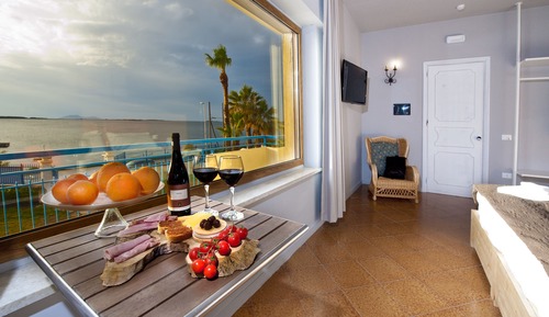 Habitación exclusiva, vistas al mar