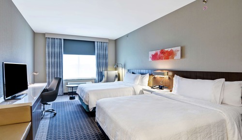 Habitación, 2 camas de matrimonio, accesible para personas con discapacidad (Mobility & Hearing)