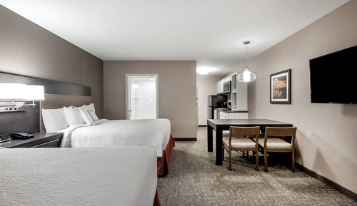 Suite estudio, 2 camas de matrimonio