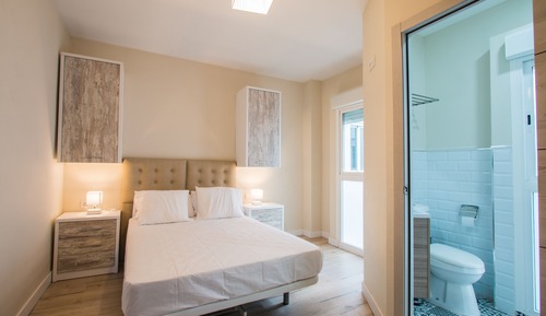 Habitación doble superior, varias camas, baño privado