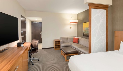 Habitación, 1 cama de matrimonio grande con sofá cama (Shower)