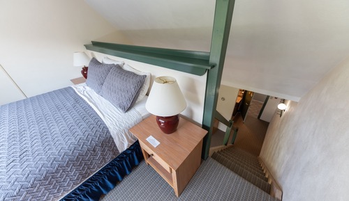 Loft, 1 cama de matrimonio con sofá cama, vistas a la montaña