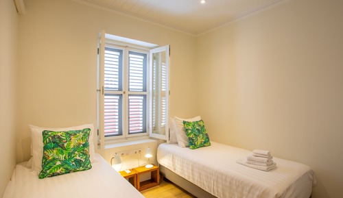 Premium Monumental ground floor two bedroom apartment, with private terrace and shared plunge pool