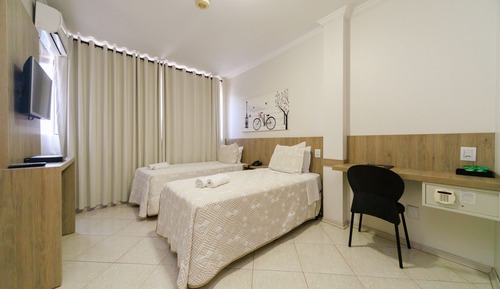 Habitación con 2 camas individuales, 2 camas individuales