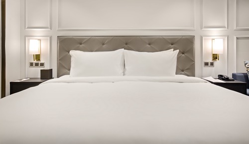 Habitación Deluxe doble, balcón, vistas a la bahía