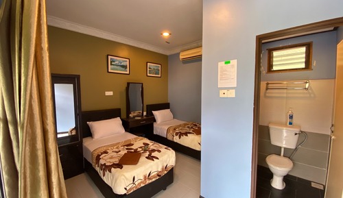 Habitación con 2 camas individuales