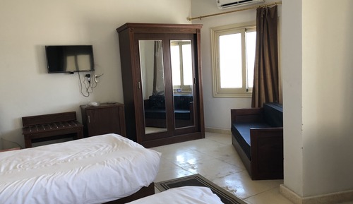 Habitación ejecutiva doble, accesible para personas con discapacidad, vistas al jardín