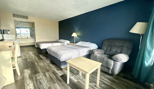 Habitación estándar doble, 2 camas dobles