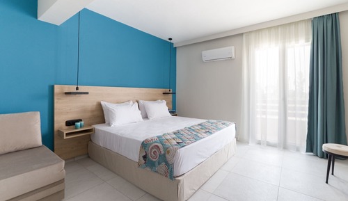 Habitación doble superior, vistas al jardín