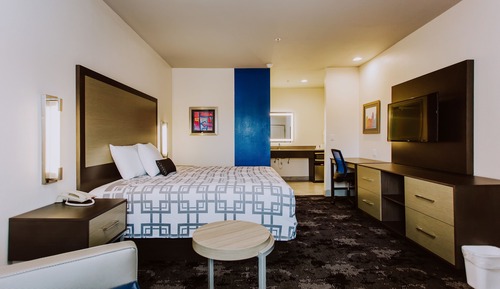 Habitación básica, 1 cama de matrimonio grande