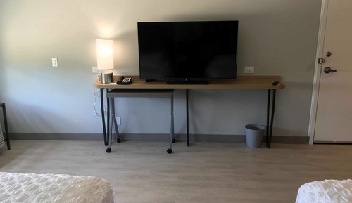 Habitación, 2 camas de matrimonio, accesible para personas con discapacidad, bañera