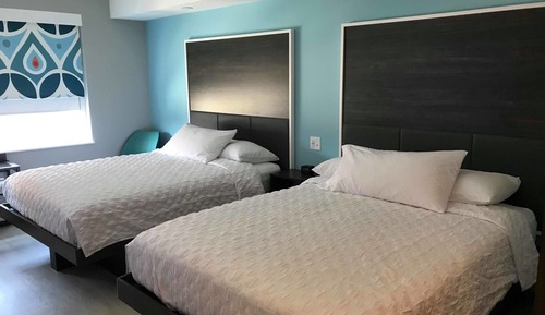 Habitación, 2 camas de matrimonio