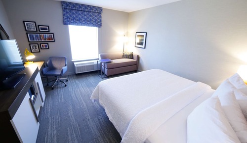 Habitación, 1 cama de matrimonio grande, no fumadores, frigorífico y microondas