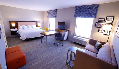 Estudio, 1 cama de matrimonio grande, no fumadores, frigorífico y microondas (Wetbar)