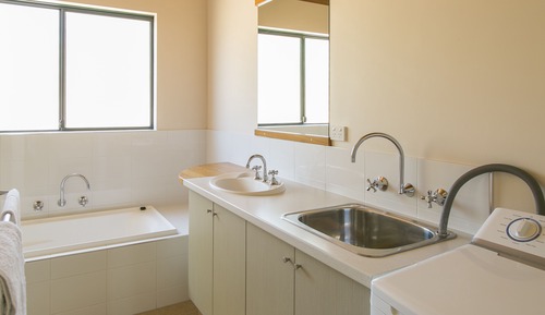 Casa de campo, 1 habitación, bañera