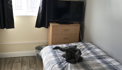 Habitación individual, baño privado