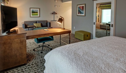 Suite, 1 cama de matrimonio grande, accesible para personas con discapacidad (Hearing)