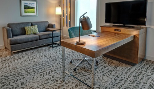 Suite, 1 cama de matrimonio grande, frigorífico y microondas (Wet bar)