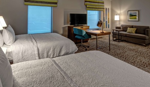 Suite, 2 camas de matrimonio, accesible para personas con discapacidad, bañera