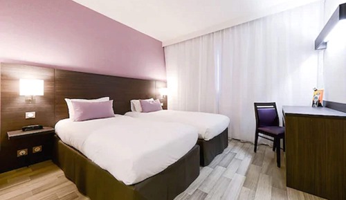 Habitación con 2 camas individuales