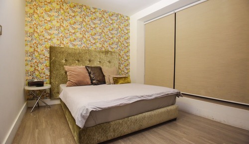 Dúplex básico, 2 habitaciones, fumadores, vistas al jardín