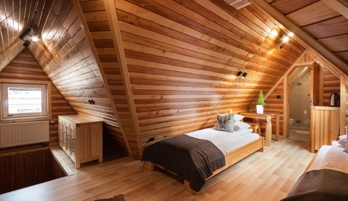 Habitación cuádruple, baño privado (Attic)