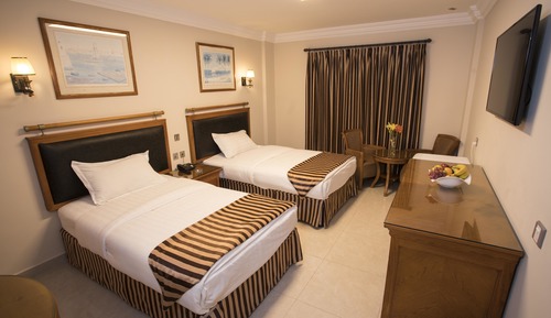 Habitación con 1 cama doble o 2 individuales