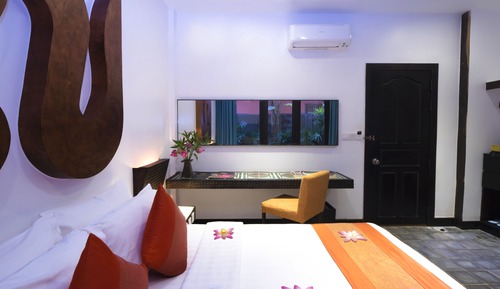 Habitación Deluxe doble, vistas al jardín