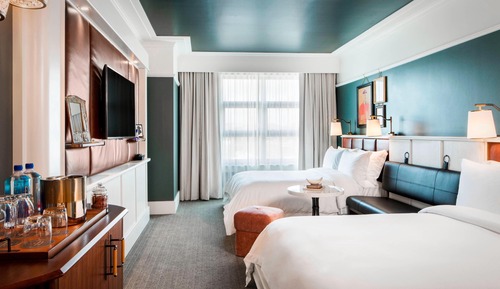 Habitación estándar, 2 camas de matrimonio