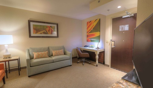 Suite junior, 1 cama de matrimonio grande, accesible para personas con discapacidad (Hearing)