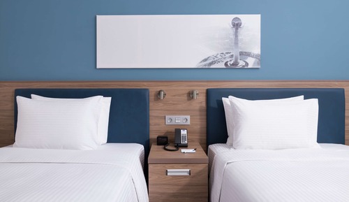 Habitación con 2 camas individuales, 2 camas individuales