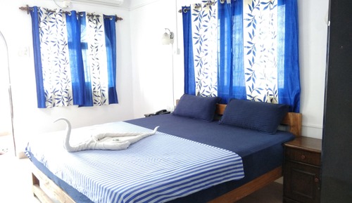 Habitación Deluxe doble, 1 habitación, baño privado, vistas al mar