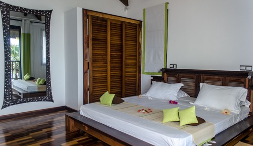 Villa superior, 4 habitaciones, baño privado, vistas a la playa