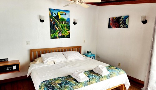 Habitación estándar, 1 cama de matrimonio grande, balcón, vistas a la playa