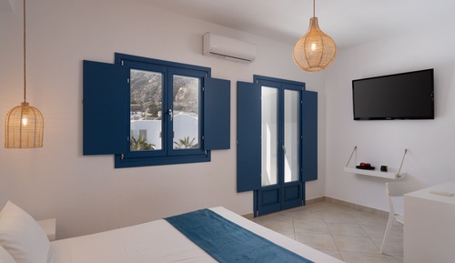 Habitación doble superior, vistas a la piscina