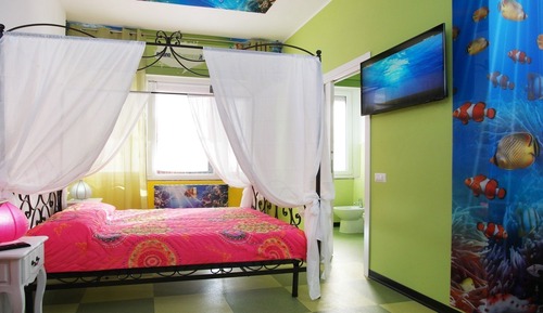 Habitación cuádruple, baño privado (Exotica)