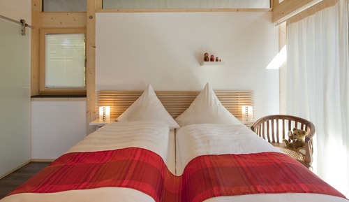 Habitación de diseño doble, en la zona del jardín