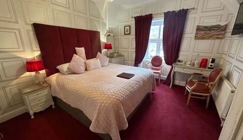 Habitación doble superior, 1 cama de matrimonio grande, baño privado, vistas al río