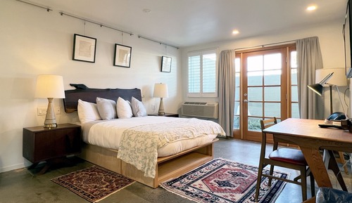 Habitación Deluxe, accesible para personas con discapacidad, patio