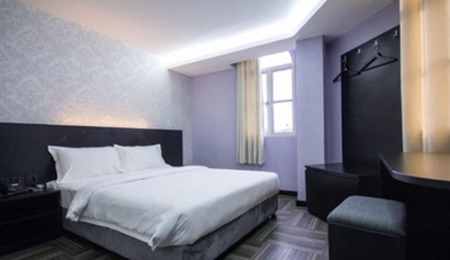 Habitación Deluxe doble, 1 cama de matrimonio, vistas a la ciudad