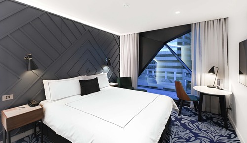 Habitación, 1 cama de matrimonio, accesible para personas con discapacidad (Acacia)