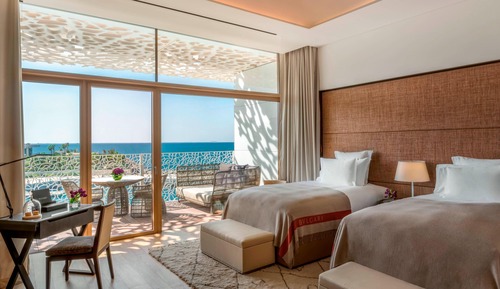 Habitación Premium, 2 camas de matrimonio, balcón