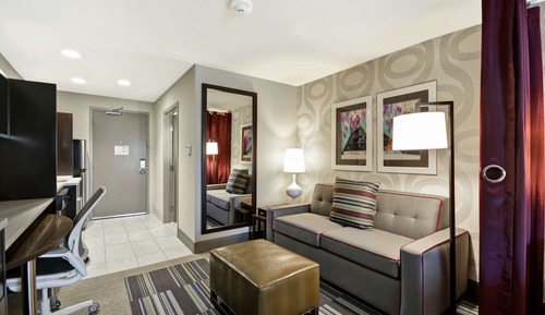 Estudio, 1 cama de matrimonio grande, accesible para personas con discapacidad (Hearing)