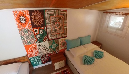 Bungalow estándar, 1 habitación, baño privado, vistas a la montaña