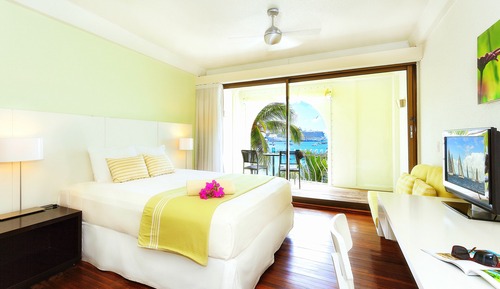 Habitación Deluxe, balcón, vistas a la playa